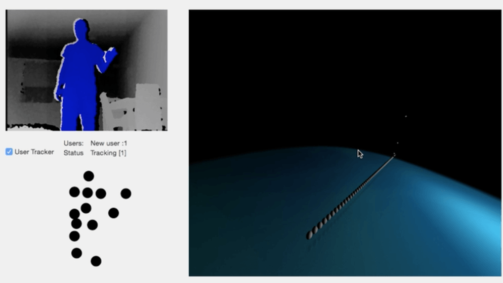 User Mapping with depth camera [Experiment]